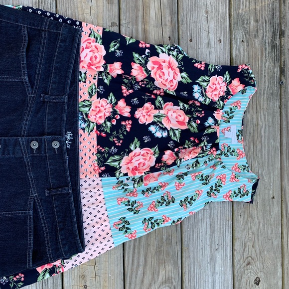 Style & Co Denim Skirt - Picture 2 of 6